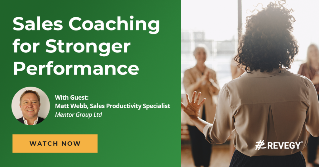2021 Q4 Webinar - Sales Coaching - Watch Now - 1200x630 - V1 Sales Coaching for Stronger Performance